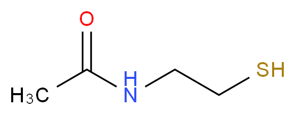 N-(2-sulfanylethyl)acetamide_分子结构_CAS_1190-73-4