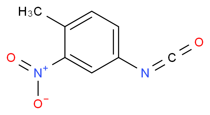 4-甲基-3-硝基苯基异氰酸酯_分子结构_CAS_13471-69-7)