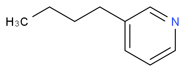 3-丁基吡啶_分子结构_CAS_539-32-2)