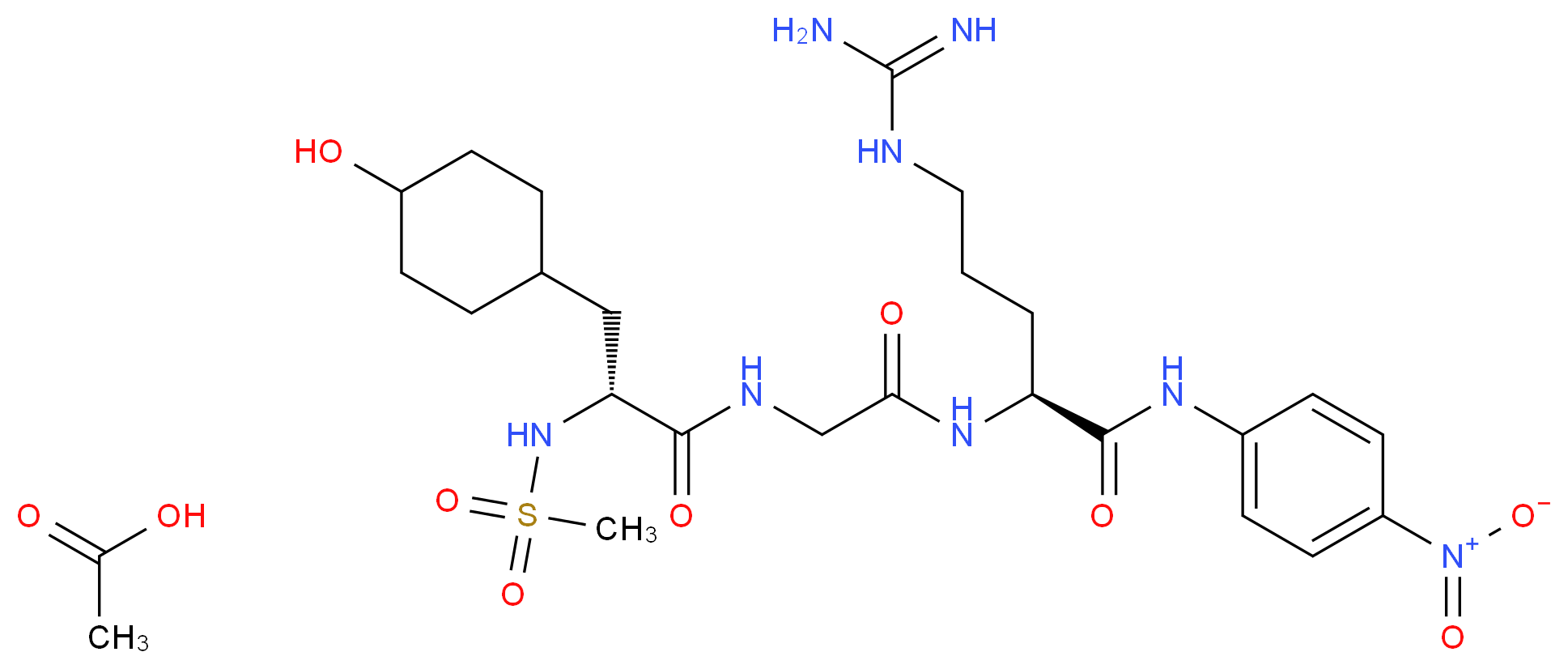 Pefachrome&reg; tPA_分子结构_CAS_161572-29-8)