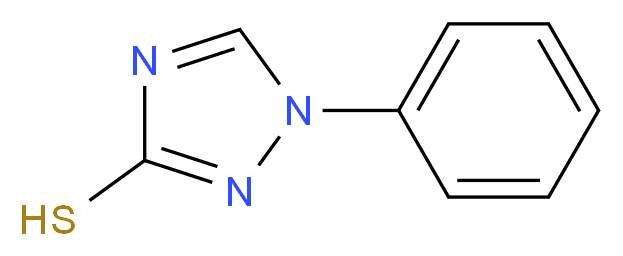 1-phenyl-1H-1,2,4-triazole-3-thiol_分子结构_CAS_21434-14-0)