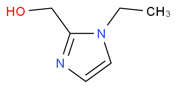 (1-Ethyl-1H-imidazol-2-yl)methanol_分子结构_CAS_63634-44-6)