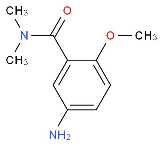 5-amino-2-methoxy-N,N-dimethylbenzamide_分子结构_CAS_22802-73-9)