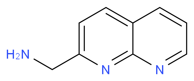 (1,8-naphthyridin-2-yl)methanamine_分子结构_CAS_885270-90-6