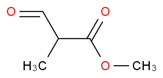 methyl 2-methyl-3-oxopropanoate_分子结构_CAS_51673-64-4)