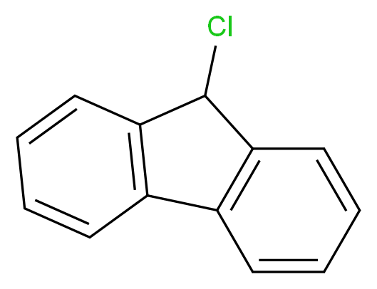 9-chloro-9H-fluorene_分子结构_CAS_)