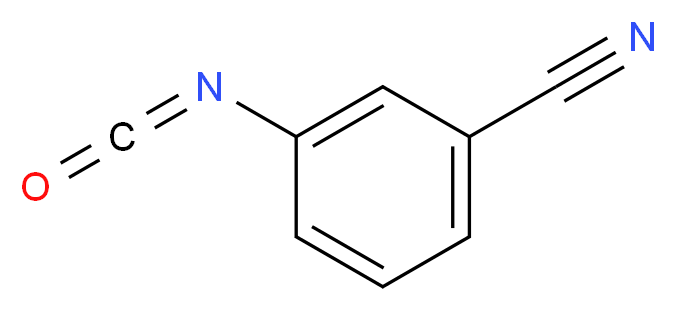 3-isocyanatobenzonitrile_分子结构_CAS_16413-26-6)