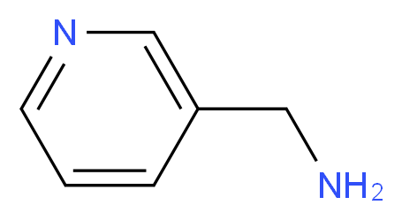 3-(Aminomethyl)pyridine_分子结构_CAS_3731-52-0)