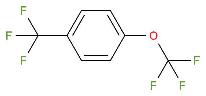 4-(Trifluoromethoxy)benzotrifluoride 98%_分子结构_CAS_80258-33-9)