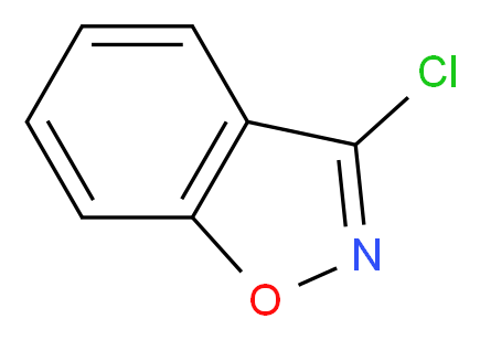 3-chloro-1,2-benzoxazole_分子结构_CAS_16263-52-8