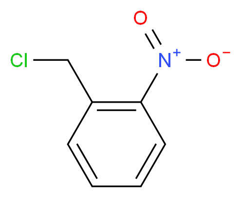 1-(chloromethyl)-2-nitrobenzene_分子结构_CAS_612-23-7