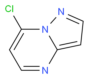 7-Chloropyrazolo[1,5-a]pyrimidine_分子结构_CAS_58347-49-2)