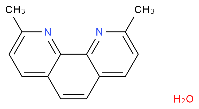 新铜试剂 半水合物_分子结构_CAS_34302-69-7)