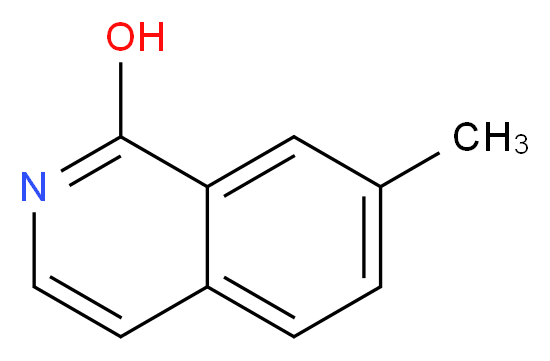 7-methylisoquinolin-1-ol_分子结构_CAS_26829-47-0)