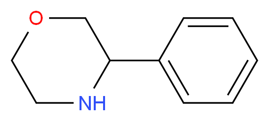 3-phenylmorpholine_分子结构_CAS_)