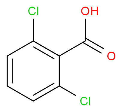 2,6-Dichlorobenzoic acid_分子结构_CAS_50-30-6)