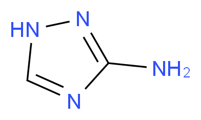 3-AMINO-1,2,4-TRIAZOLE_分子结构_CAS_61-82-5)