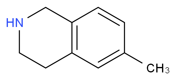 6-METHYL-1,2,3,4-TETRAHYDRO-ISOQUINOLINE_分子结构_CAS_42923-76-2)