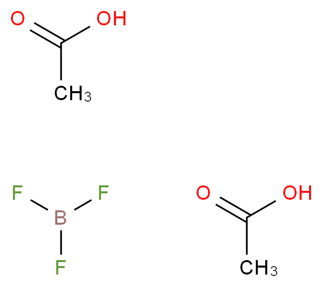 三氟化硼乙酸络合物_分子结构_CAS_373-61-5)