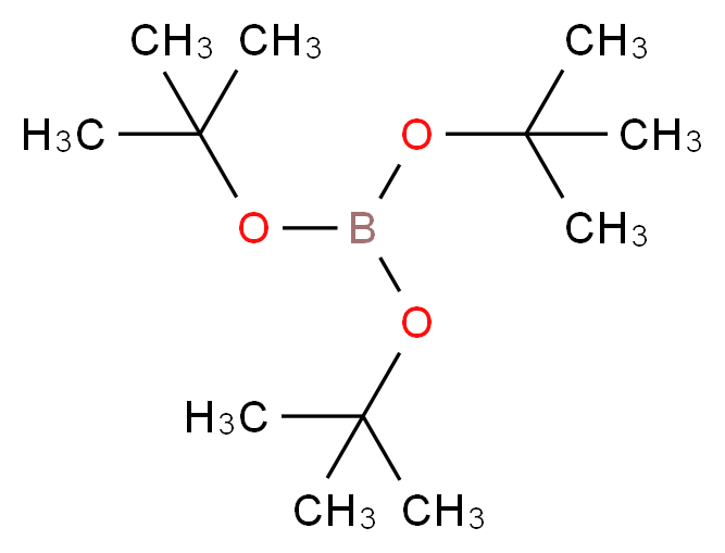 tri-tert-butyl borate_分子结构_CAS_7397-43-5