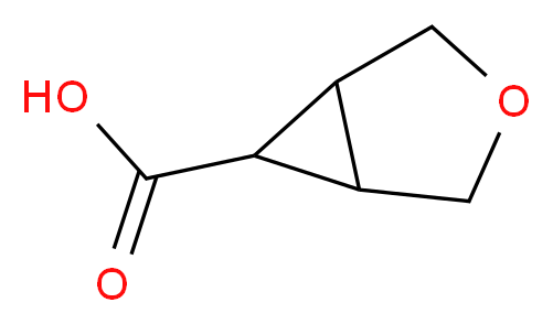 3-oxabicyclo[3.1.0]hexane-6-carboxylic acid_分子结构_CAS_693248-53-2