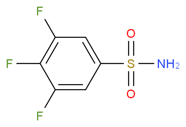 3,4,5-Trifluorobenzenesulfonamide_分子结构_CAS_913472-55-6)