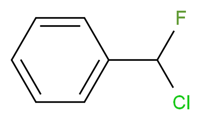 [chloro(fluoro)methyl]benzene_分子结构_CAS_7111-89-9