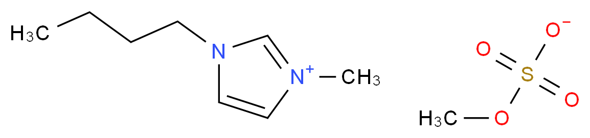 1-丁基-3-甲基咪唑硫酸甲酯_分子结构_CAS_401788-98-5)