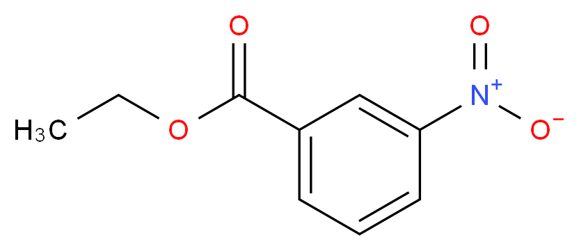 ETHYL m-NITROBENZOATE_分子结构_CAS_618-98-4)