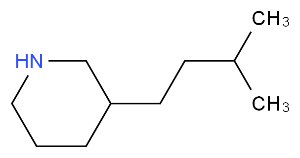 3-Isopentylpiperidine_分子结构_CAS_)