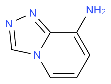 [1,2,4]triazolo[4,3-a]pyridin-8-amine_分子结构_CAS_31040-11-6