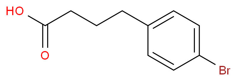 4-(4-bromophenyl)butanoic acid_分子结构_CAS_35656-89-4