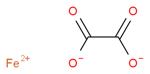iron(2+) ion oxalate_分子结构_CAS_516-03-0