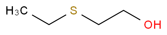 2-(ethylsulfanyl)ethan-1-ol_分子结构_CAS_110-77-0