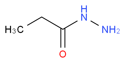 Propanohydrazide_分子结构_CAS_5818-15-5)