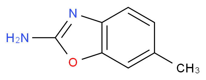 6-methyl-1,3-benzoxazol-2-amine_分子结构_CAS_188063-14-1