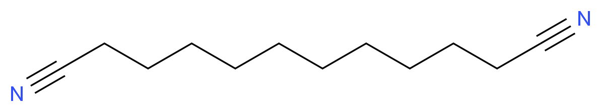 dodecanedinitrile_分子结构_CAS_4543-66-2