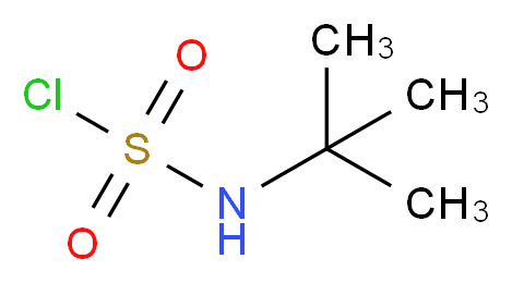 tert-butylsulfamoyl chloride_分子结构_CAS_33581-95-2)