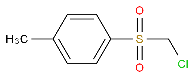 1-chloromethanesulfonyl-4-methylbenzene_分子结构_CAS_7569-26-8