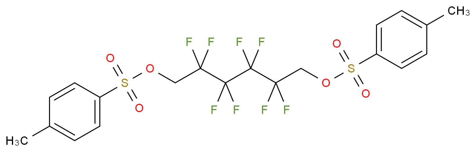 1,6-Bis(4-tosyloxy)-1H,1H,6H,6H-perfluorohexane_分子结构_CAS_58191-47-2)