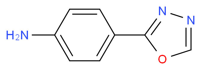 4-(1,3,4-Oxadiazol-2-yl)aniline_分子结构_CAS_35219-13-7)