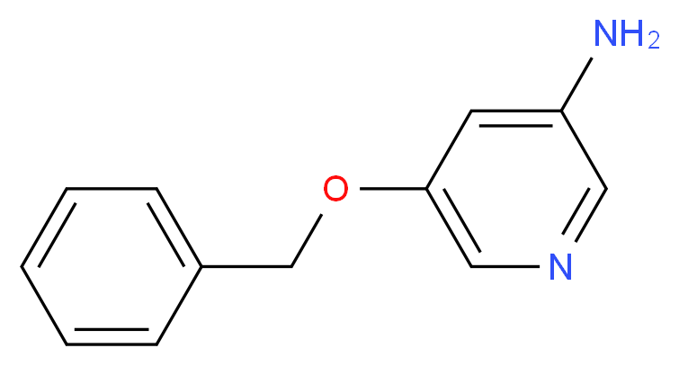 5-(benzyloxy)pyridin-3-amine_分子结构_CAS_186593-25-9