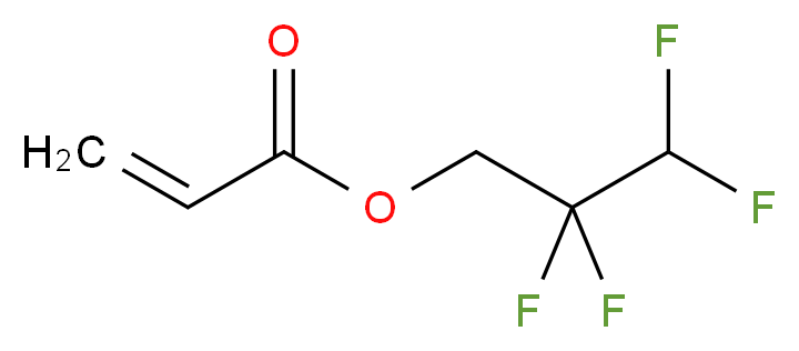 2,2,3,3-Tetrafluoroprop-1-yl acrylate 97%_分子结构_CAS_7383-71-3)