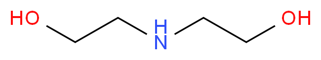 CAS_111-42-2 分子结构