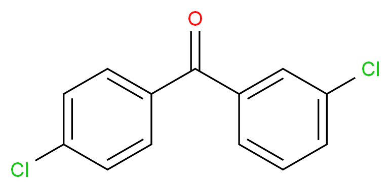 (3-chlorophenyl)(4-chlorophenyl)methanone_分子结构_CAS_7498-66-0)