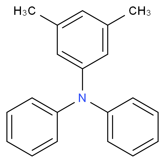 3,5-dimethyl-N,N-diphenylaniline_分子结构_CAS_51786-49-3