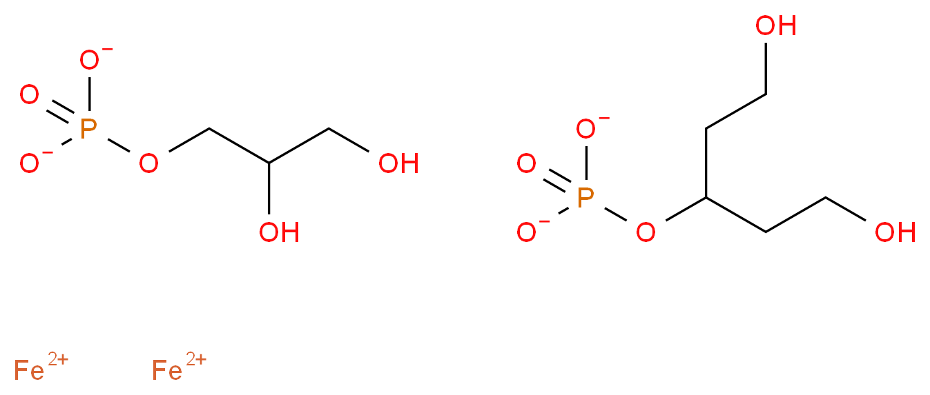 FERRIC GLYCEROPHOSPHATE_分子结构_CAS_1301-70-8)