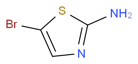 5-bromo-1,3-thiazol-2-amine_分子结构_CAS_3034-22-8