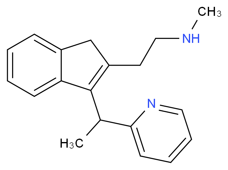 rac-N-Demethyl Dimethindene Hydrobromide_分子结构_CAS_151562-10-6)