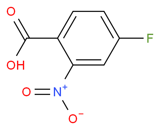 4-Fluoro-2-nitrobenzoic acid_分子结构_CAS_394-01-4)